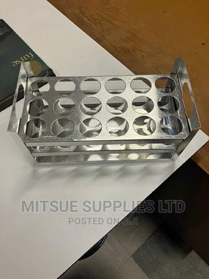 Test Tube Rack/Stand Aluminium With 18 Holes - main view