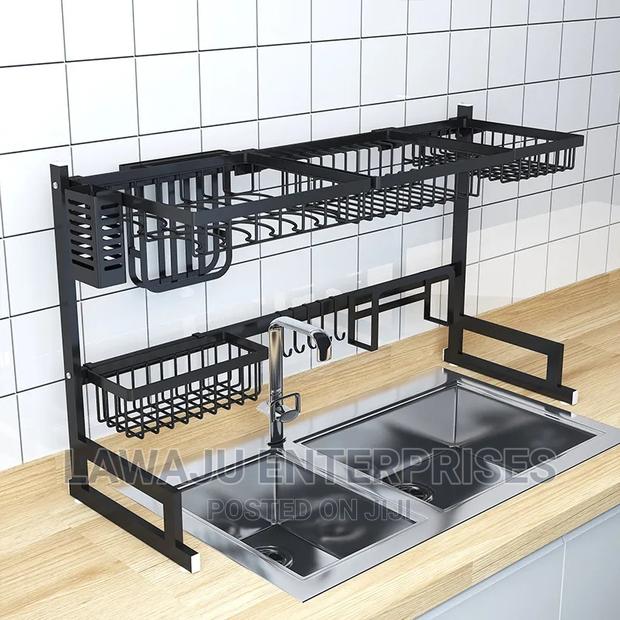 Kitchen Stainless Over the Sink Drain Rack