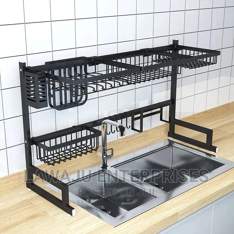 Kitchen Stainless Over the Sink Drain Rack