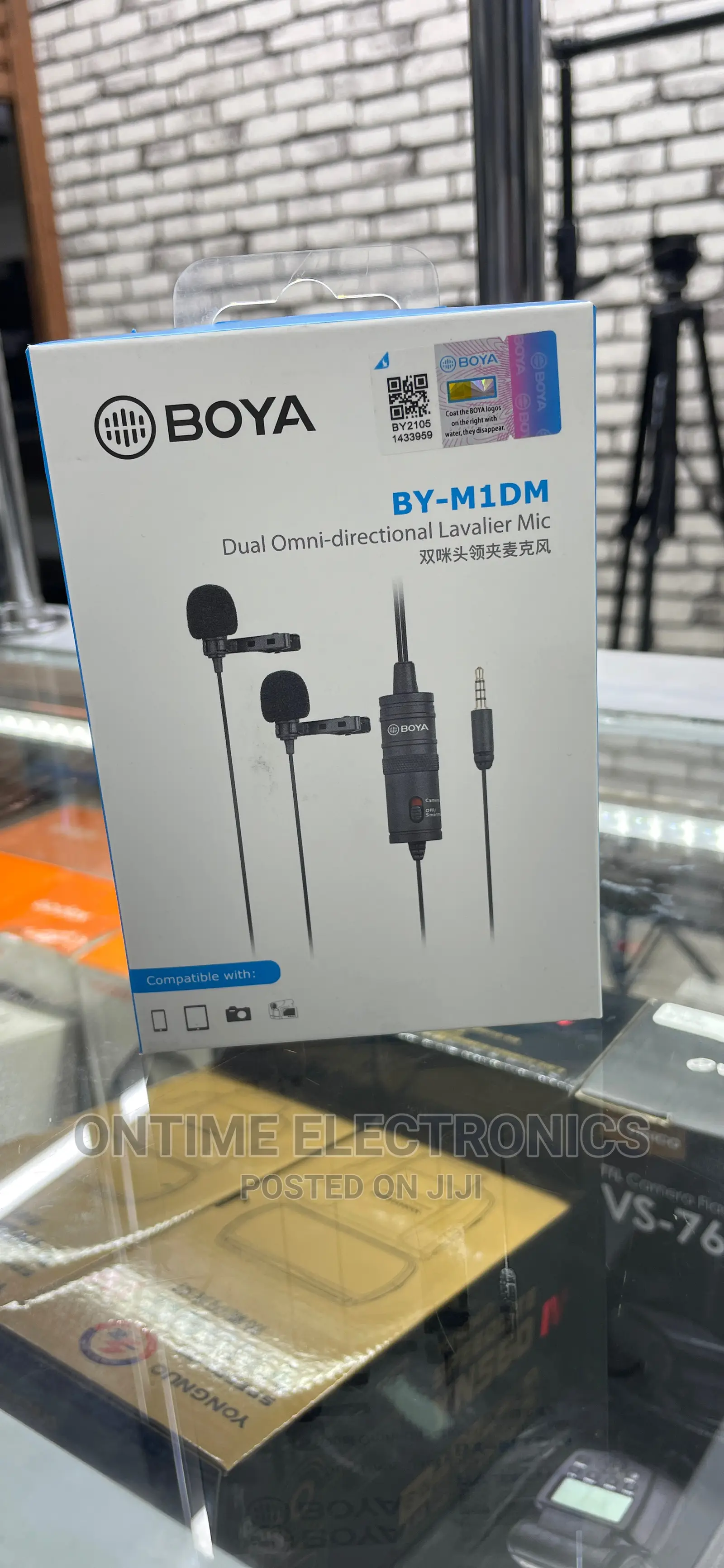 Boya byM1dm Dual Lapel Microphone in Nairobi Central Accessories