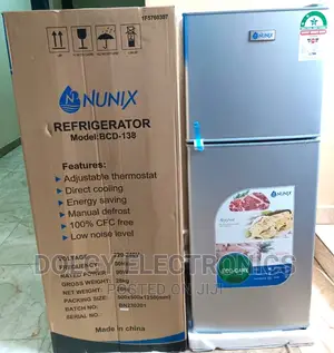 NUNIX 138L BCD-138 Fridge Double Door