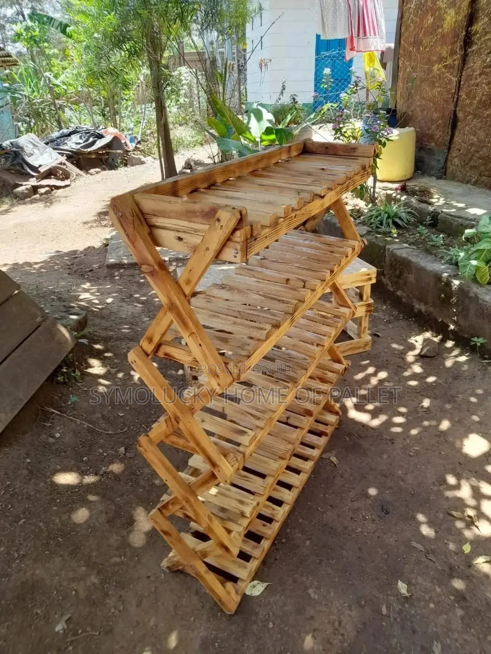 Shoerack Pallet Framed