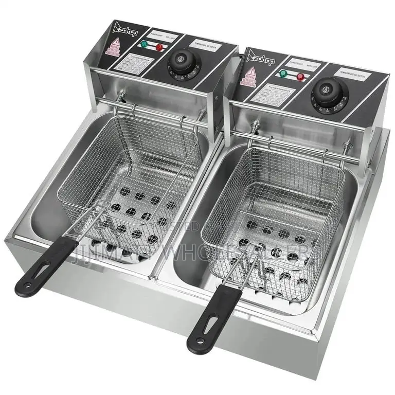 Nunix Double Deep Fryer 6L+6L