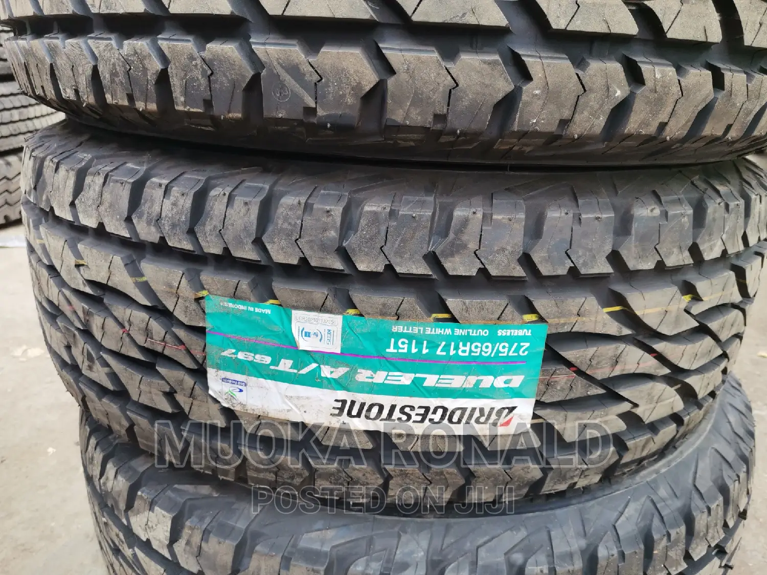 275/65r17 Bringstone Tyre (A/T