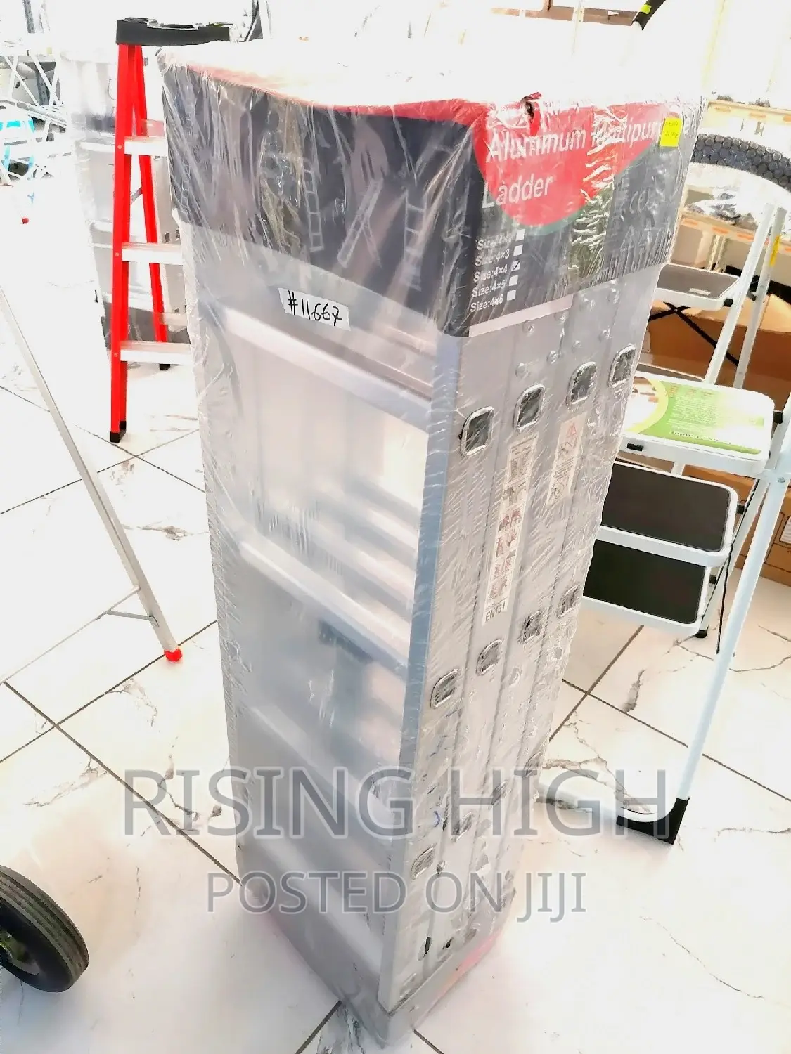 16 Steps Multipurpose Foldable Ladder