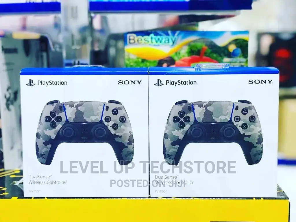 PS5 Dualsense Wireless Controller [Gray Camouflage] - New