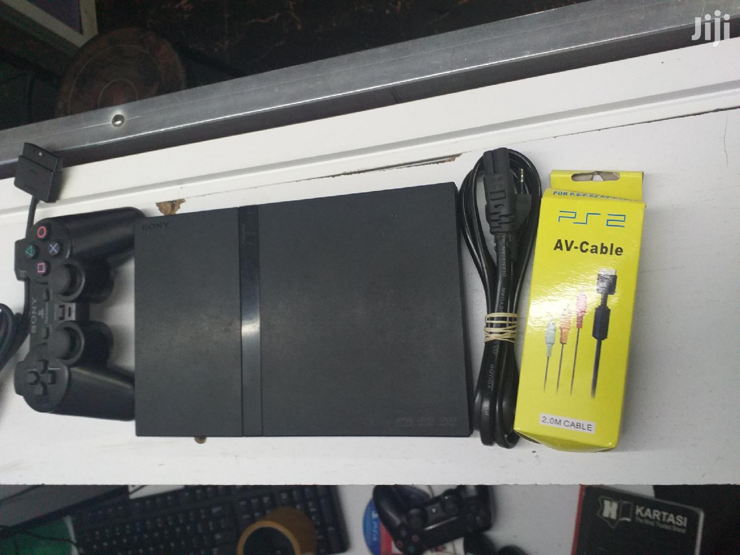 Playstation 2 With 10 Games