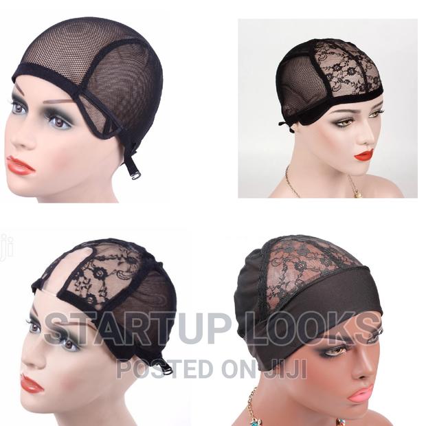 4pcs Wig Making Caps, Lace Wigcap, Mesh Wig Cap
