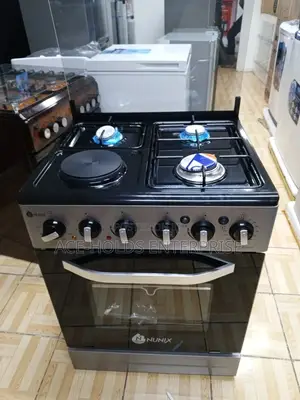 Nunix 60×60 3+1 Freestanding Cooker With Electric Oven