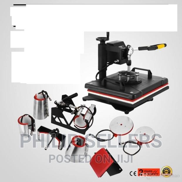 8 In 1 Combo Heat Press Machine T Shirt - main view