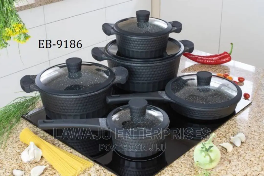 10pc Edenburg COOKWARE EB9186