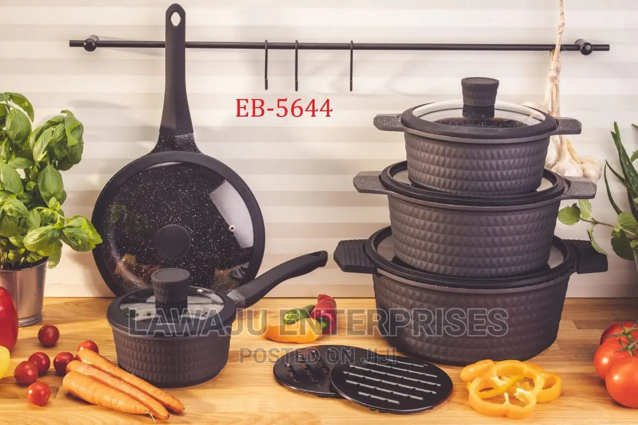 12pc Edenburg Cookware E5644