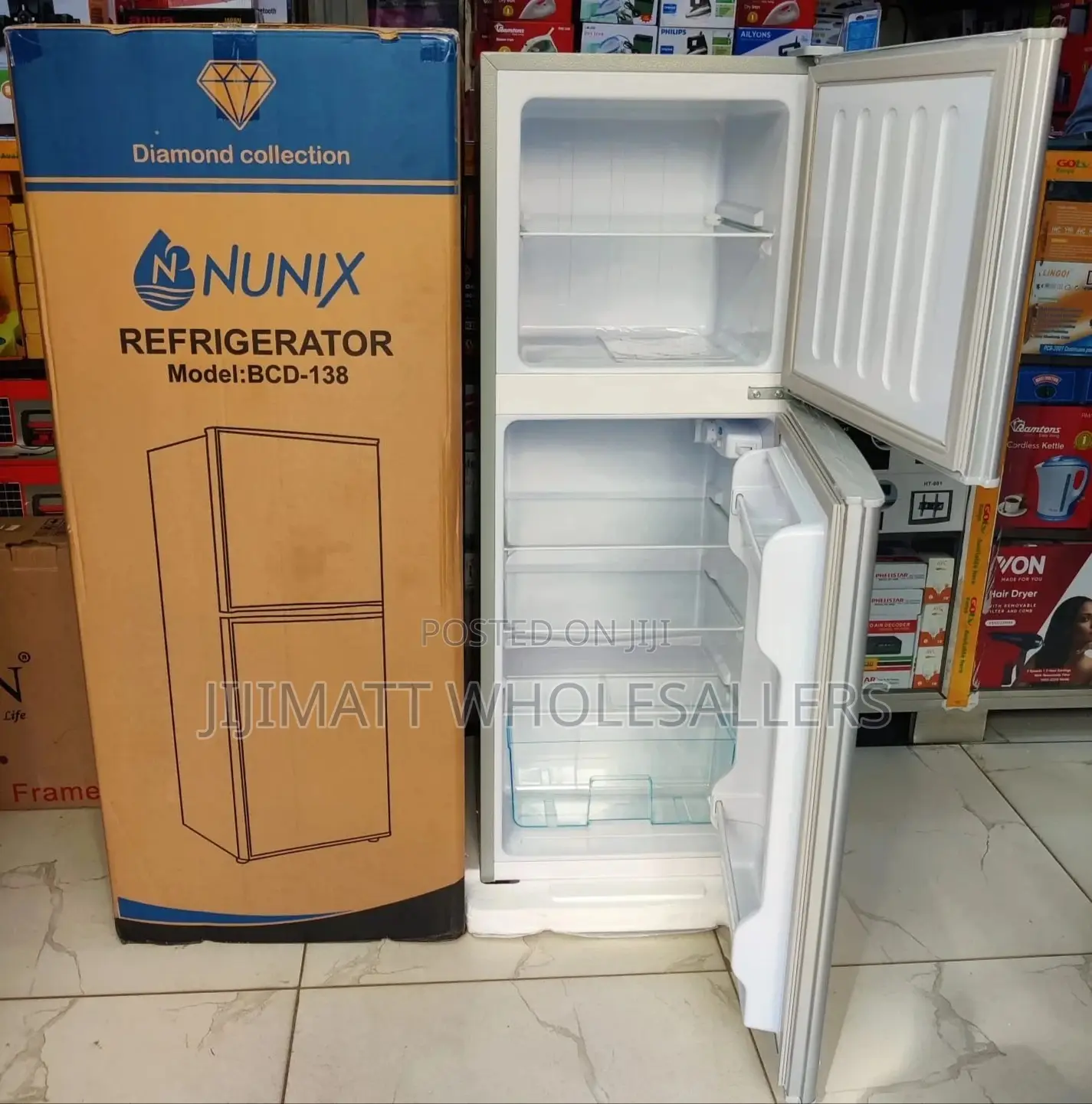 Refrigerator/Fridge/Nunix 138litres Fridge