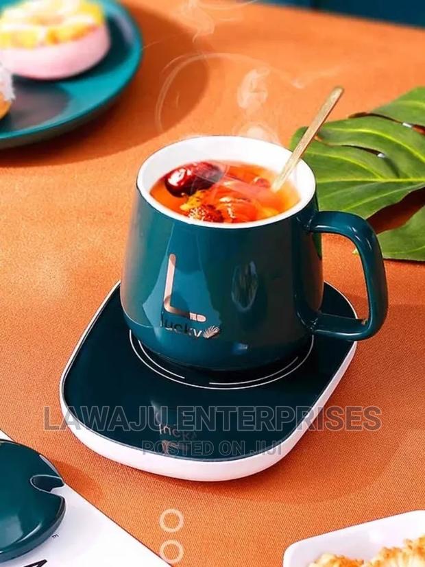 USB Powered Mug Heater Gift - Green - thumbnail 2