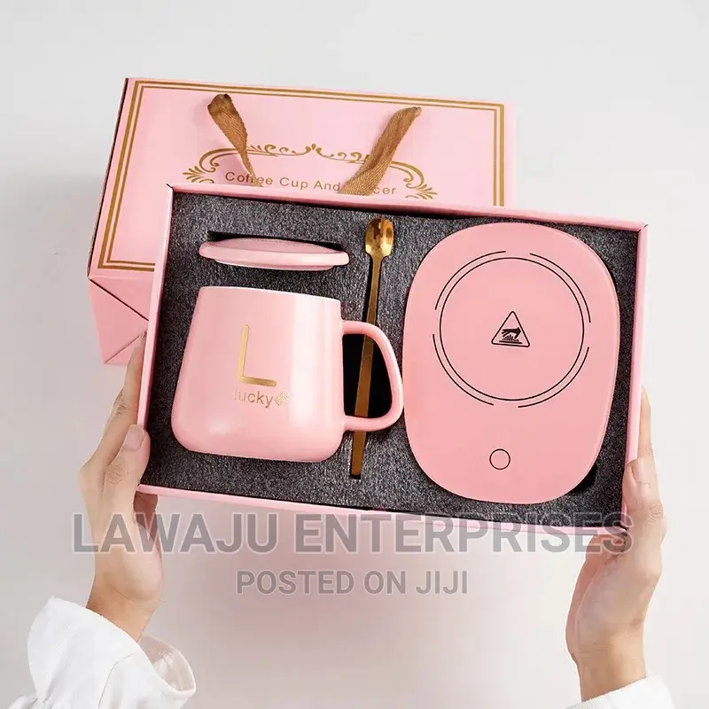 USB Powered Mug Heater Gift - Pink
