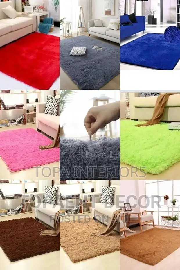 5by8 Feet Fluffy House Carpets