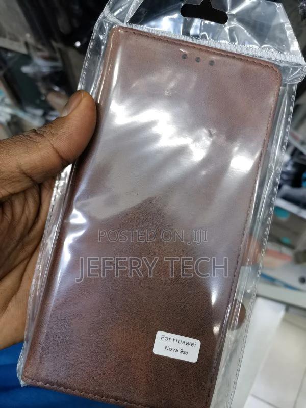 Huawei Nova 9 SE Case, Leather Case With Card Ho - main view