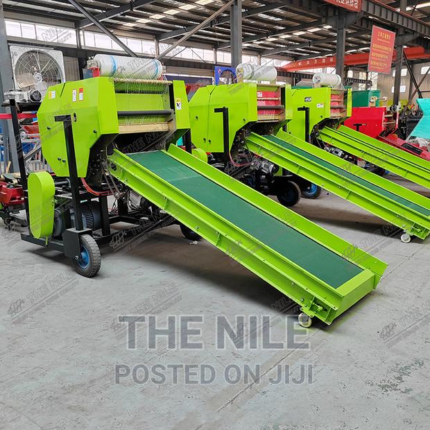 Storage Green Straw Wrapping Baling Baler Machine for Kenya - main view