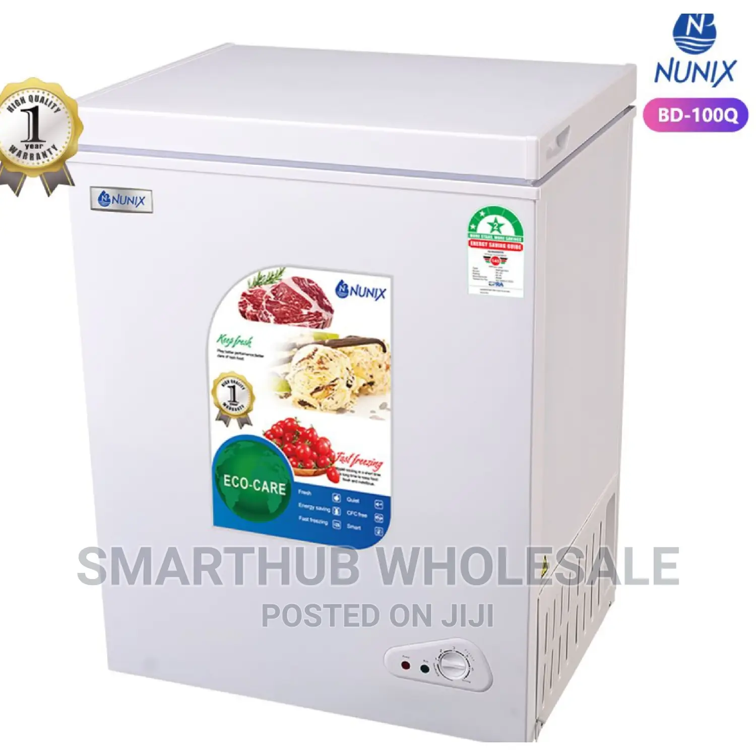 Nunix Deep Freezer Bd-100q