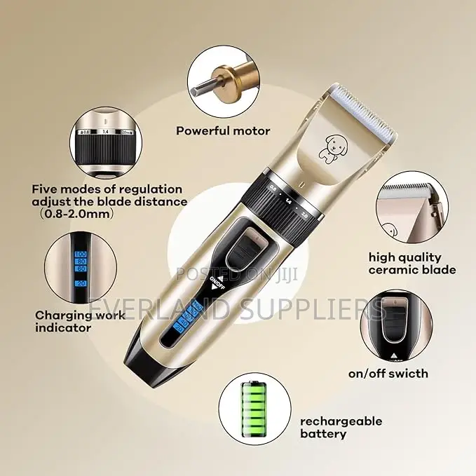 Pet Hair Shaver Rechargable