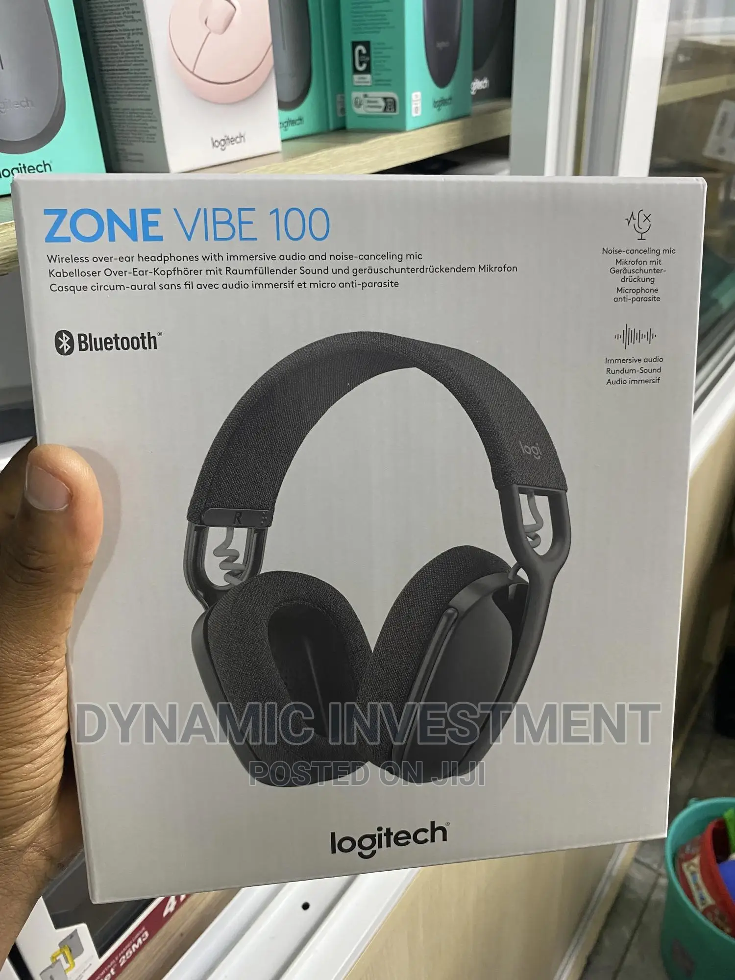 Logitech Zone Vibe 100 Wireless Headset