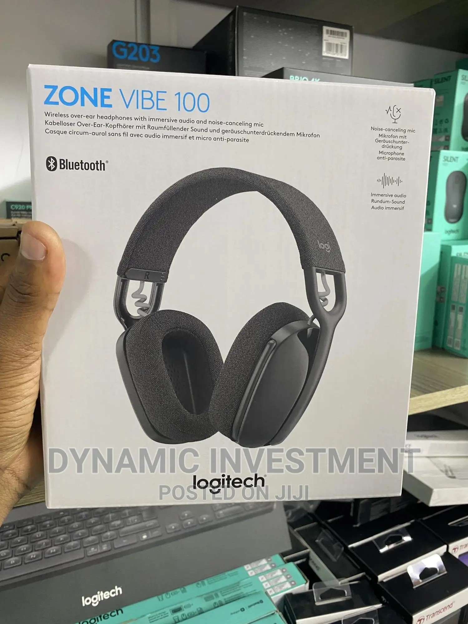 Logitech Zone Vibe 100 Wireless Headset