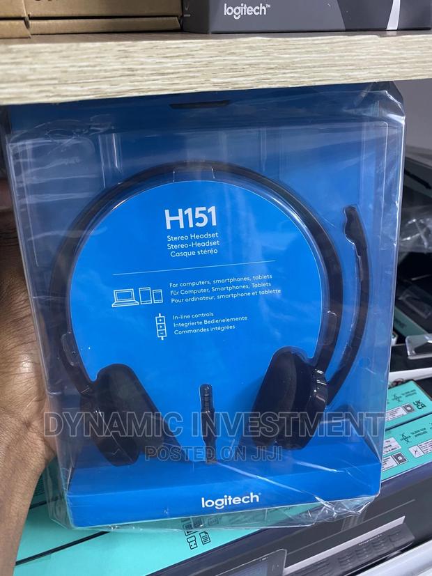 Logitech Stereo Headset H151 - Black (3.5 MM JACK) - main view