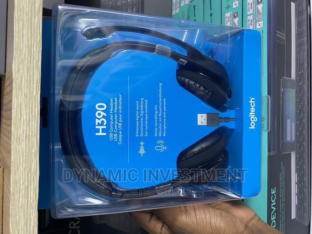 Logitech USB Headset H390 With Noise Cancelling Mic - thumbnail 3