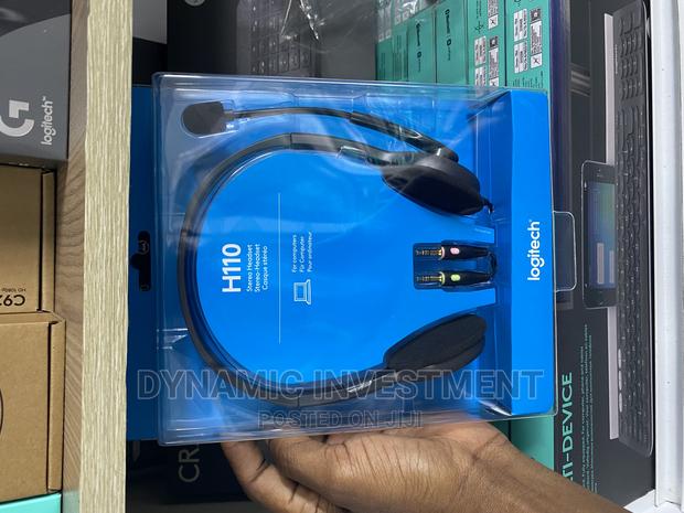 Logitech H110 Wired Headset, Stereo Headphones - thumbnail 2
