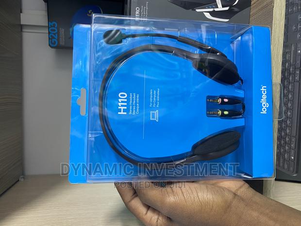Logitech H110 Wired Headset for PC/Mac/Laptop - thumbnail 6