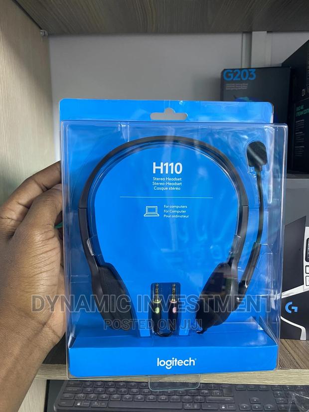 Logitech H110 Wired Headset for PC/Mac/Laptop - main view