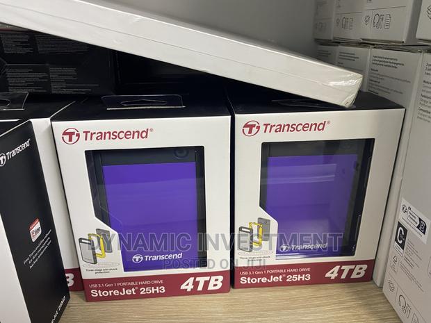 Transcend External HDD 4TB - main view