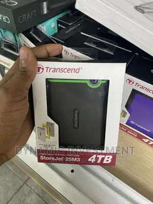 TRANSCEND Storejet Hard Disk 4TB, USB 3.1 External Hard