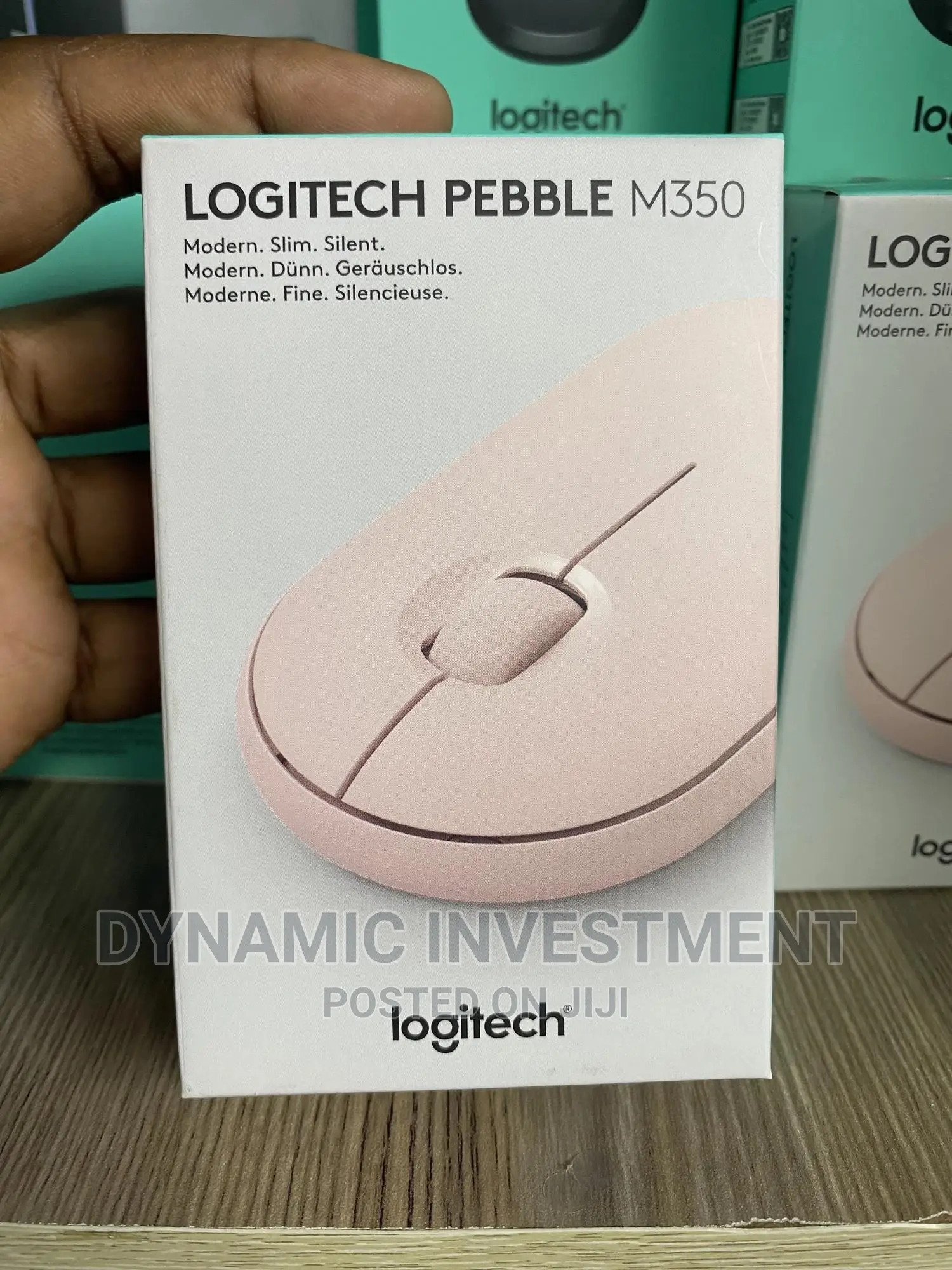 Logitech Pebble M350 Wireless Mouse With Bluetooth