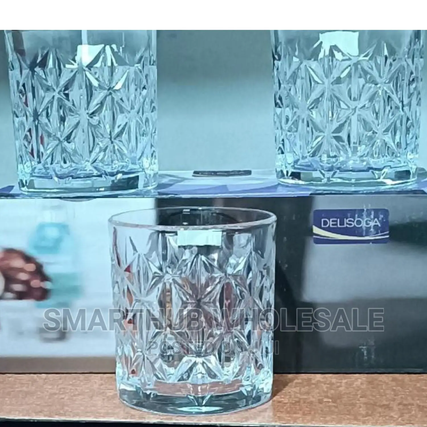 6pcs Whiskey Glasses Available