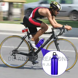 Blue 750ml Aluminium Bottles