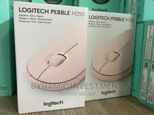 Logitech Pebble M350 Wireless Mouse Silent, Slim