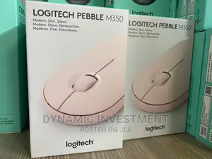 Logitech Pebble M350 Wireless Mouse Silent, Slim