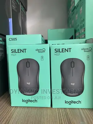 Logitech M221 Wireless Mouse, Silent Buttons, 2.4 GHZ