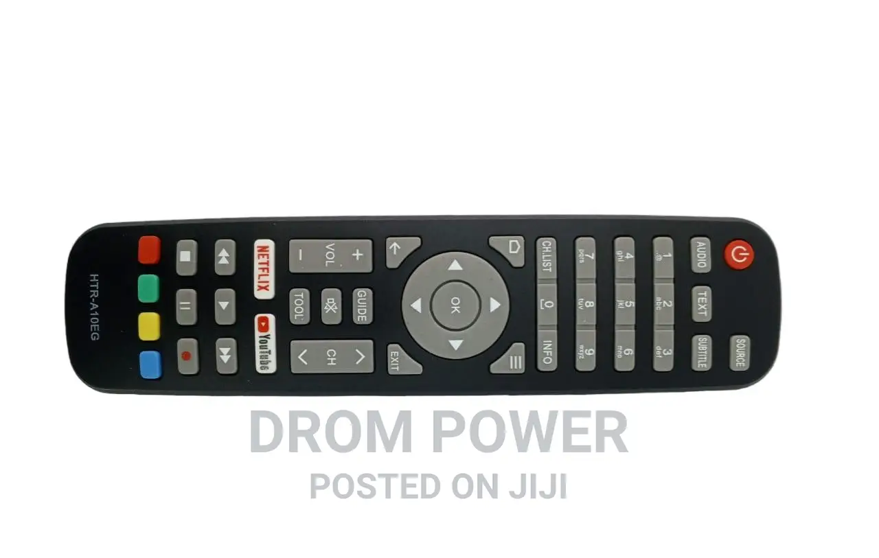 Haier TV Remote HTR-A10EG