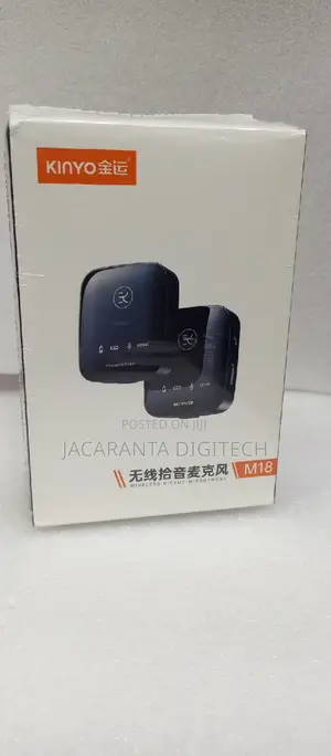 King Lucky M18 Dual Wireless Lavalier Mic Kit