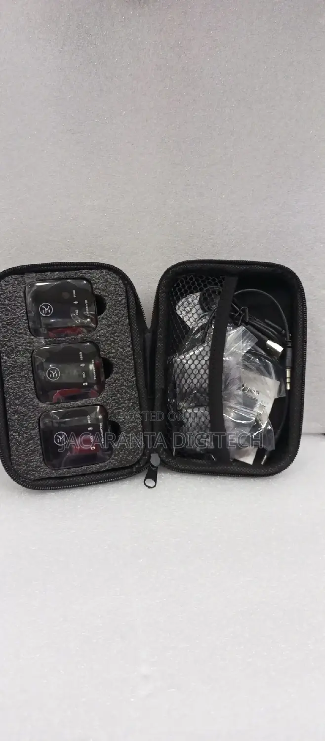 King Lucky M18 Dual Wireless Lavalier Mic Kit