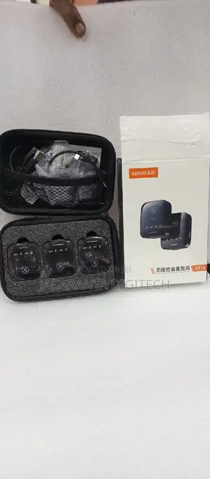 King Lucky M18 Dual Wireless Lavalier Mic Kit