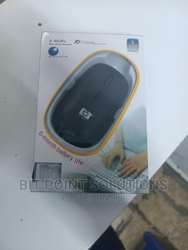 Hp Wireless Mouse With Optical Sensor ' Flat - main view
