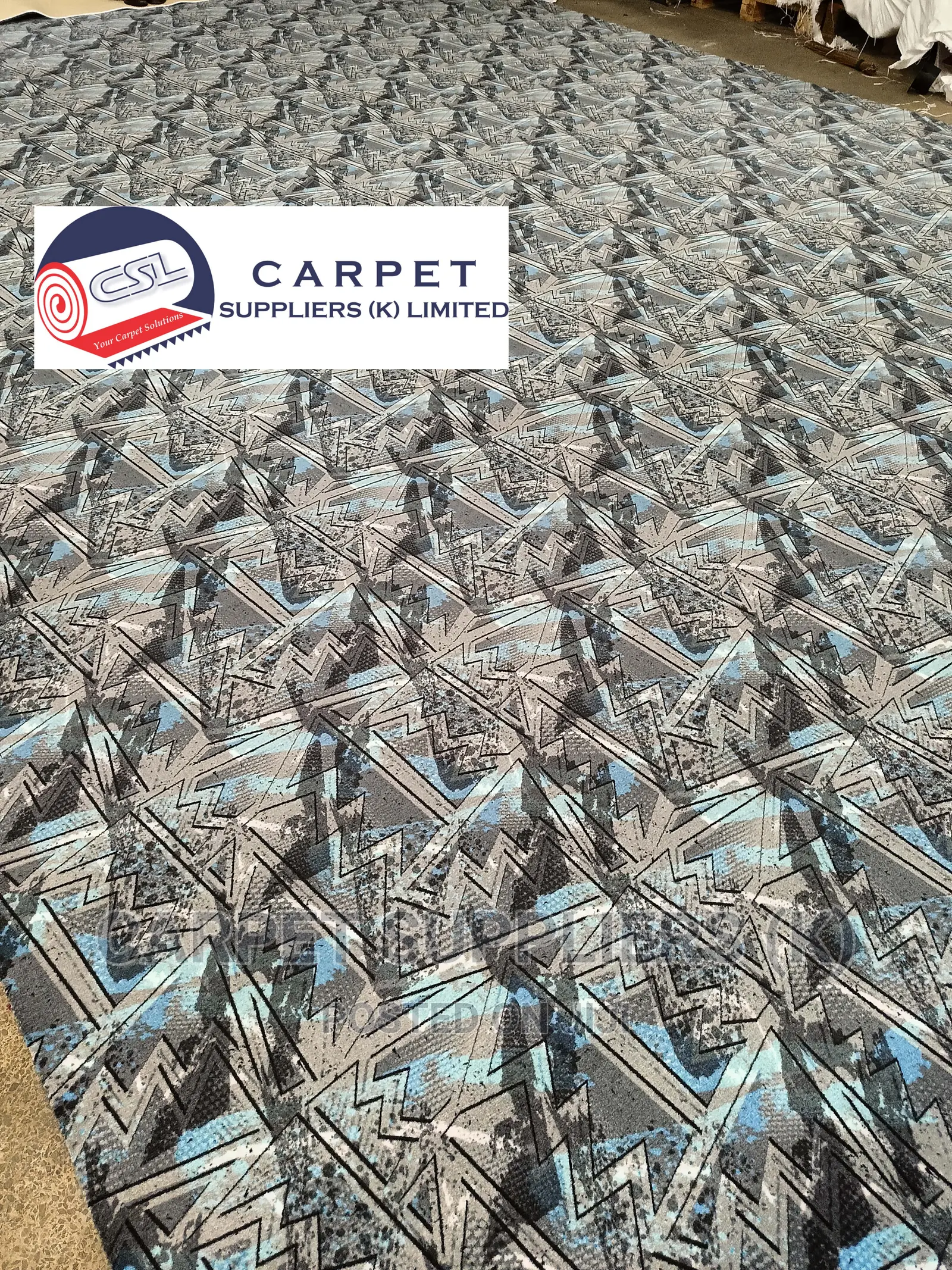 Blue Wall to Wall Carpets
