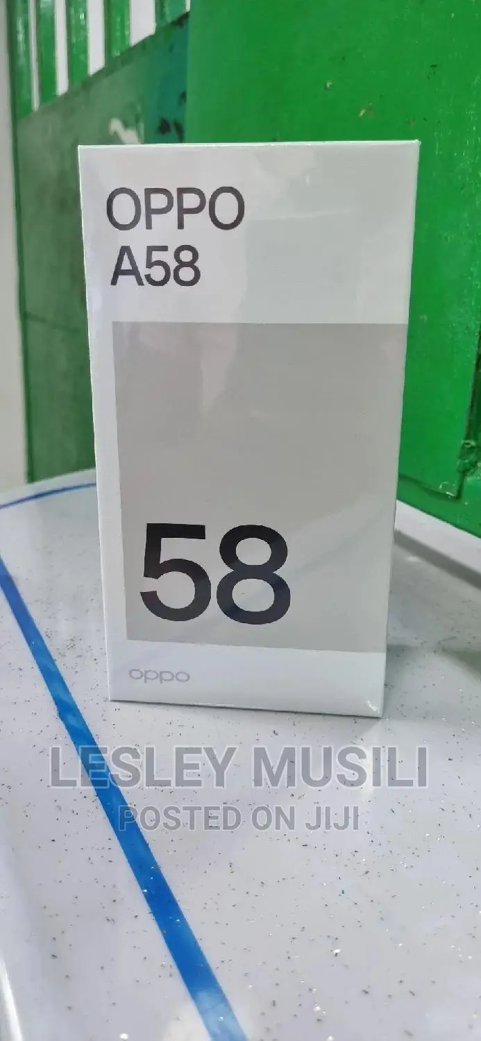 New Oppo A58 128 GB Green