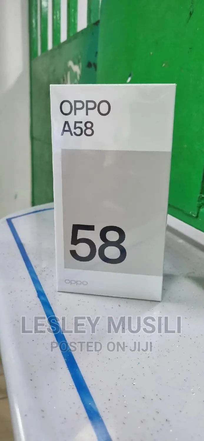 New Oppo A58 128 GB Green