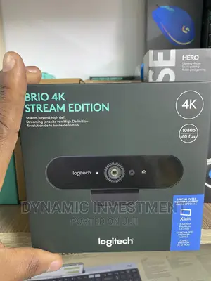 Logitech Brio Webcam, Ultra HD Video Calling,