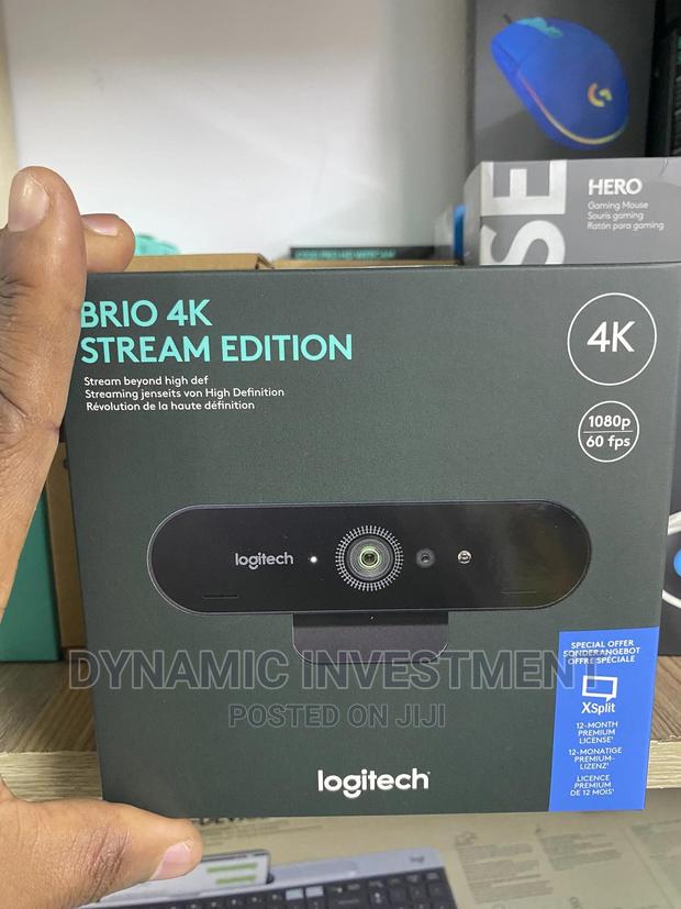 Logitech Brio Webcam, Ultra HD Video Calling, - thumbnail 3