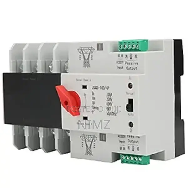 Automatic Changeover Switch, Automatic Transfer Switch100amp